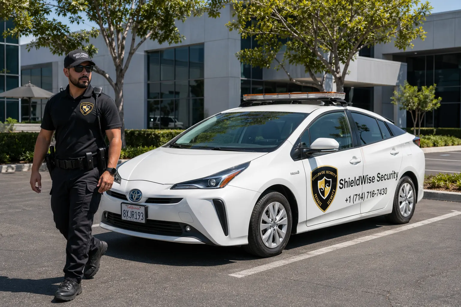 Construction site security guards California
